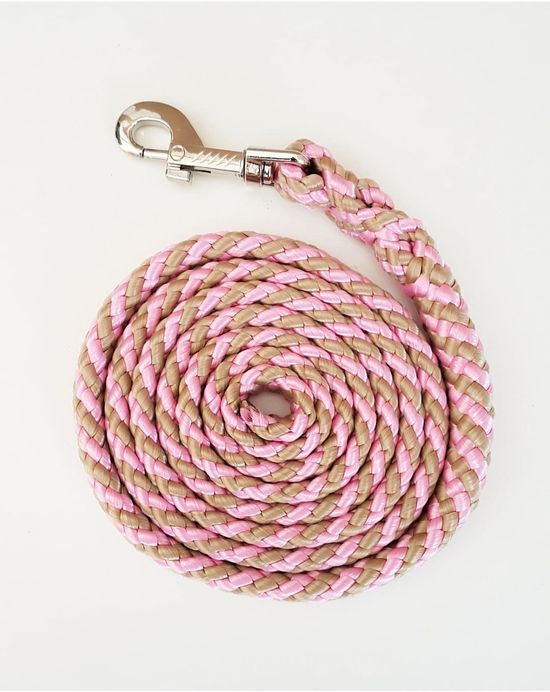 Basic Strick in Rosa/Beige