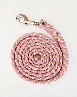 Basic Strick in Rosa/Beige