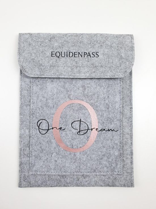 Equidenpass Hülle Hellgrau